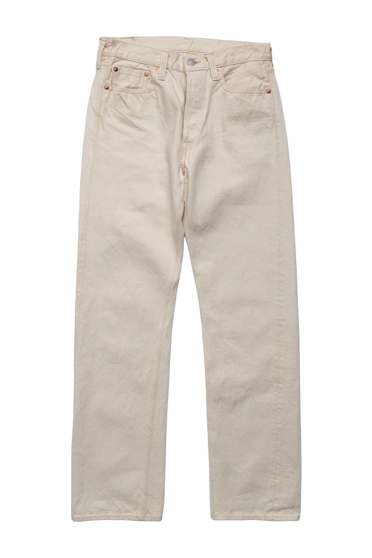 1108EC Slim Straight - Ecru - Image 3