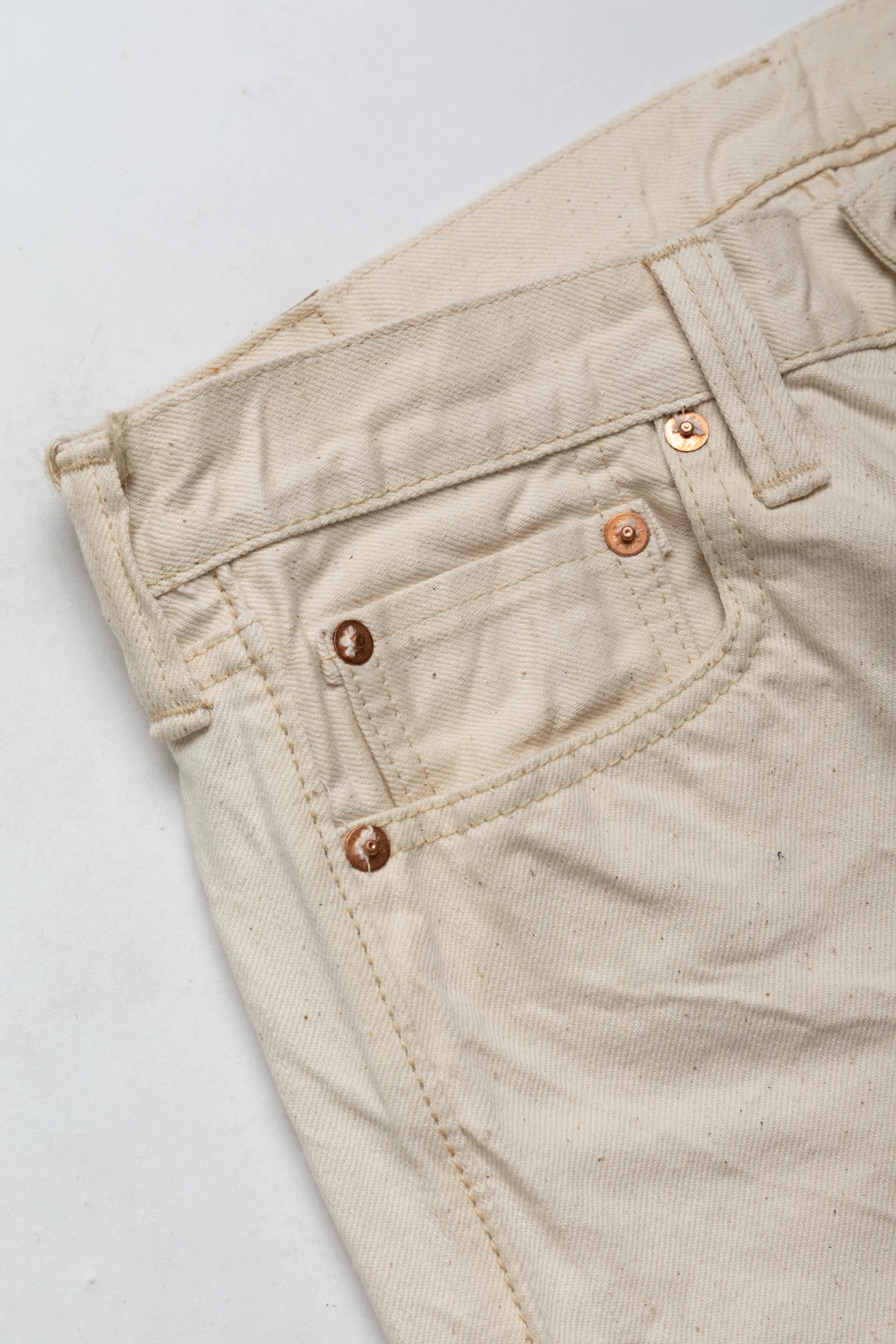 1108EC Slim Straight - Ecru - Image 6