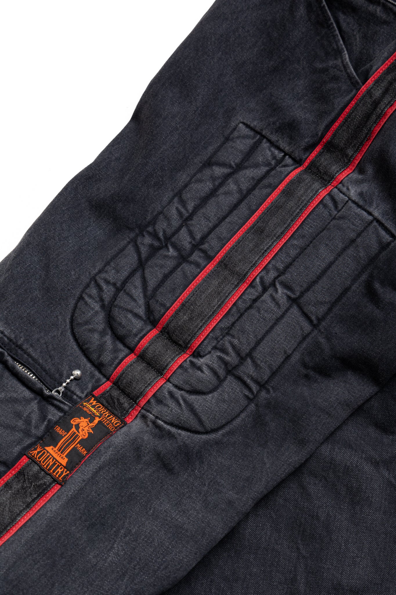 14oz BLKxBLK Denim KOUNTRY Motocross Pants "TODOTERRENO" - Image 8