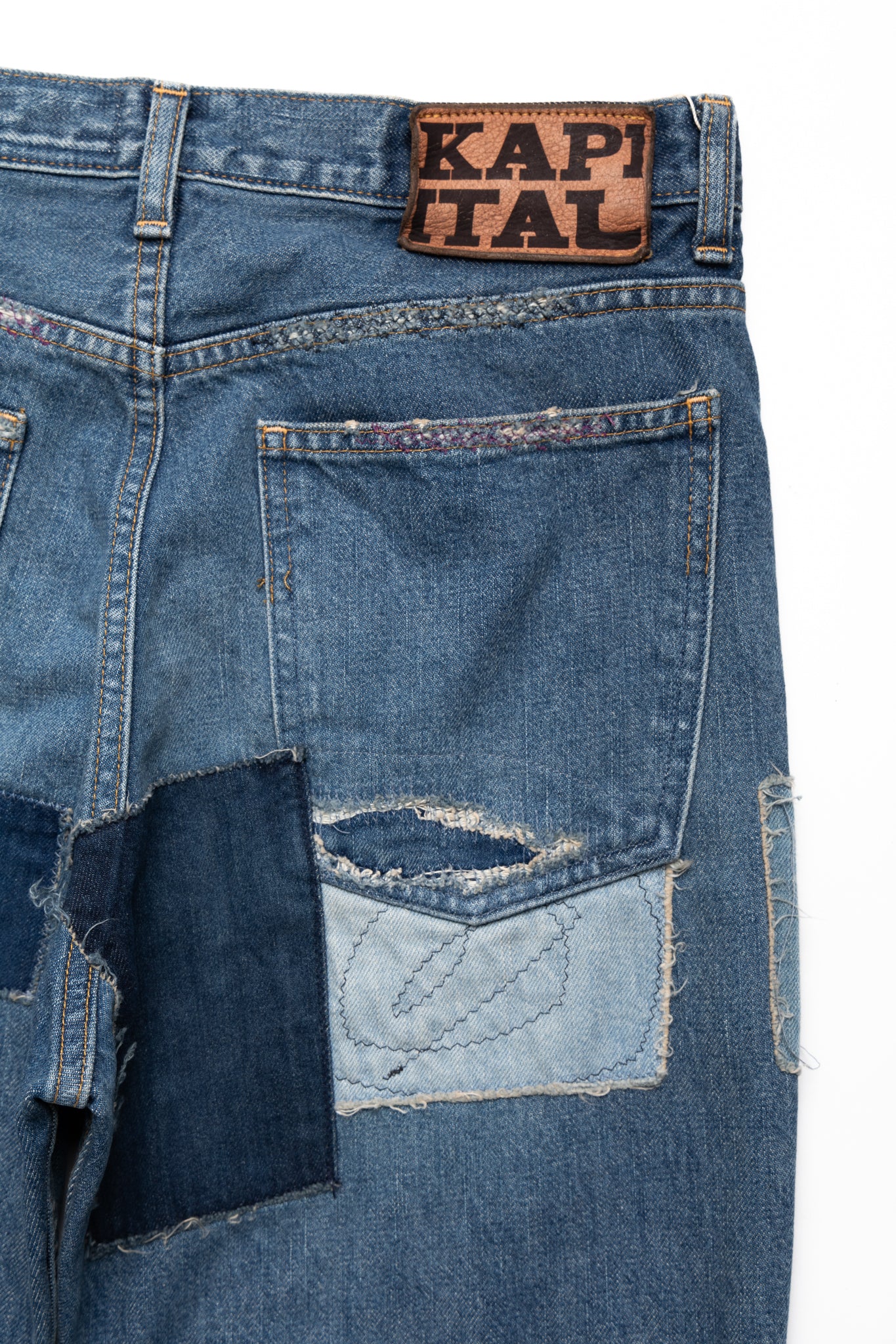14oz Denim 5P RAT Flare Pants (CRAZY DIXIE Remake) - Image 11