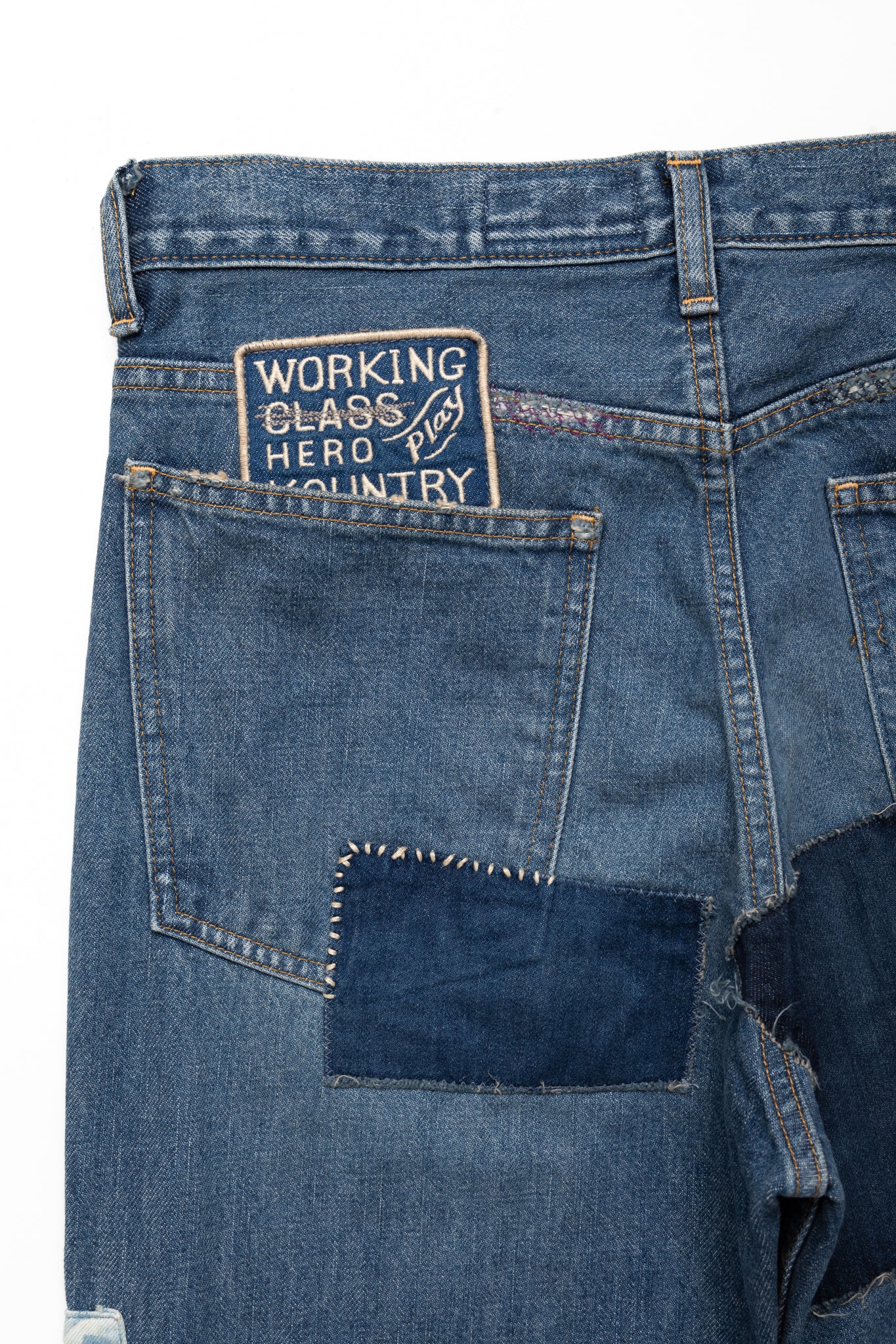 14oz Denim 5P RAT Flare Pants (CRAZY DIXIE Remake) - Image 12