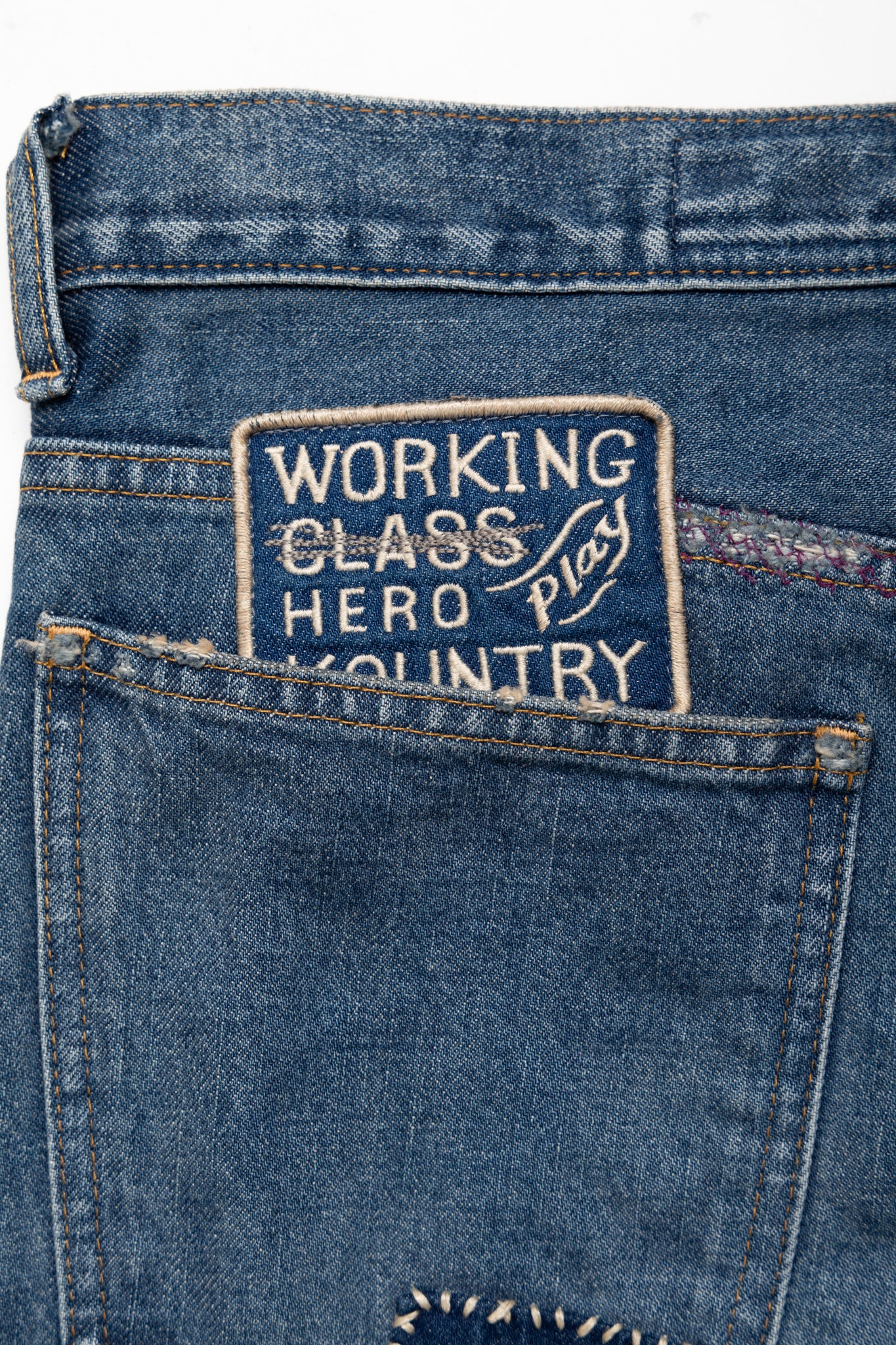 14oz Denim 5P RAT Flare Pants (CRAZY DIXIE Remake) - Image 14