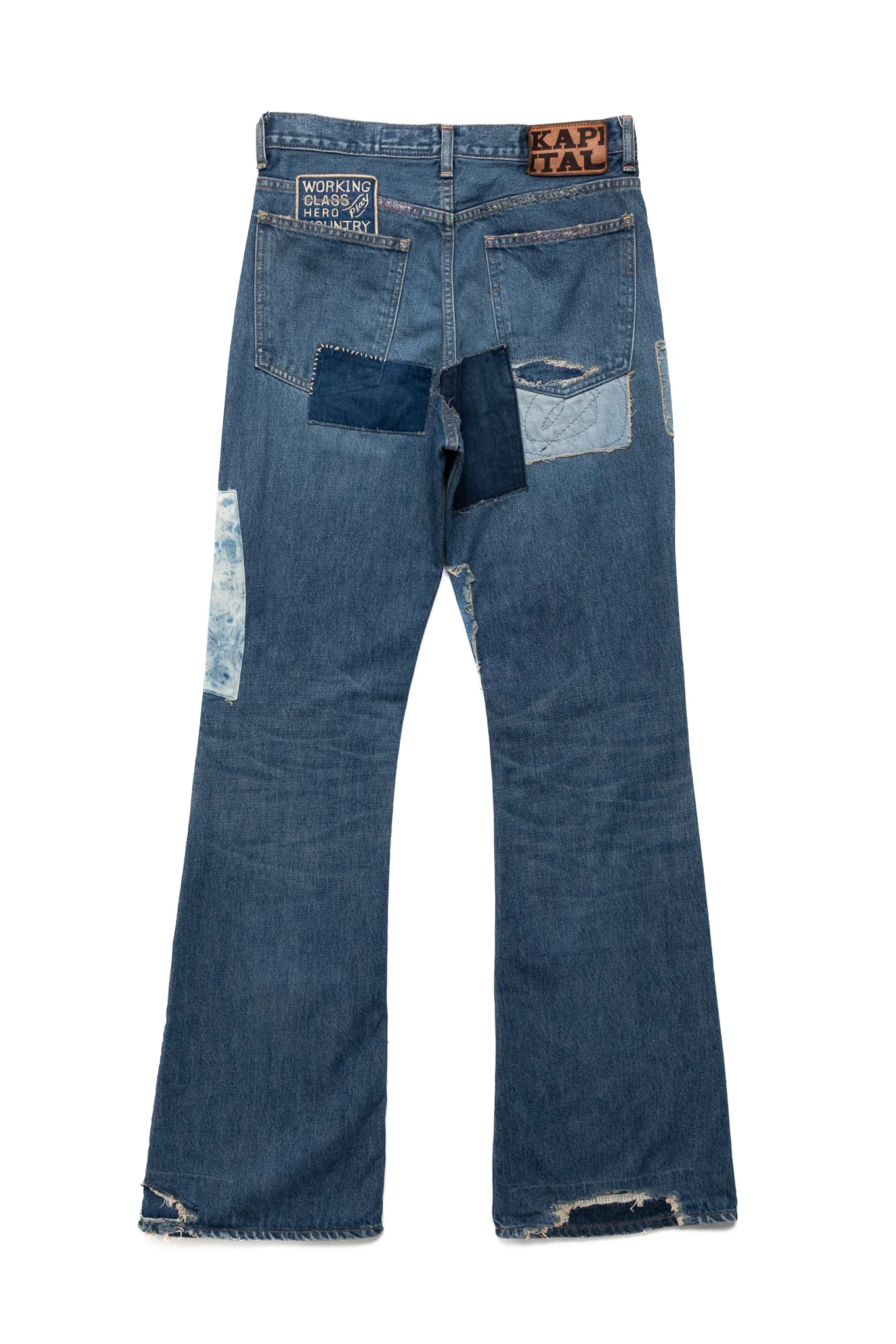 14oz Denim 5P RAT Flare Pants (CRAZY DIXIE Remake) - Image 3