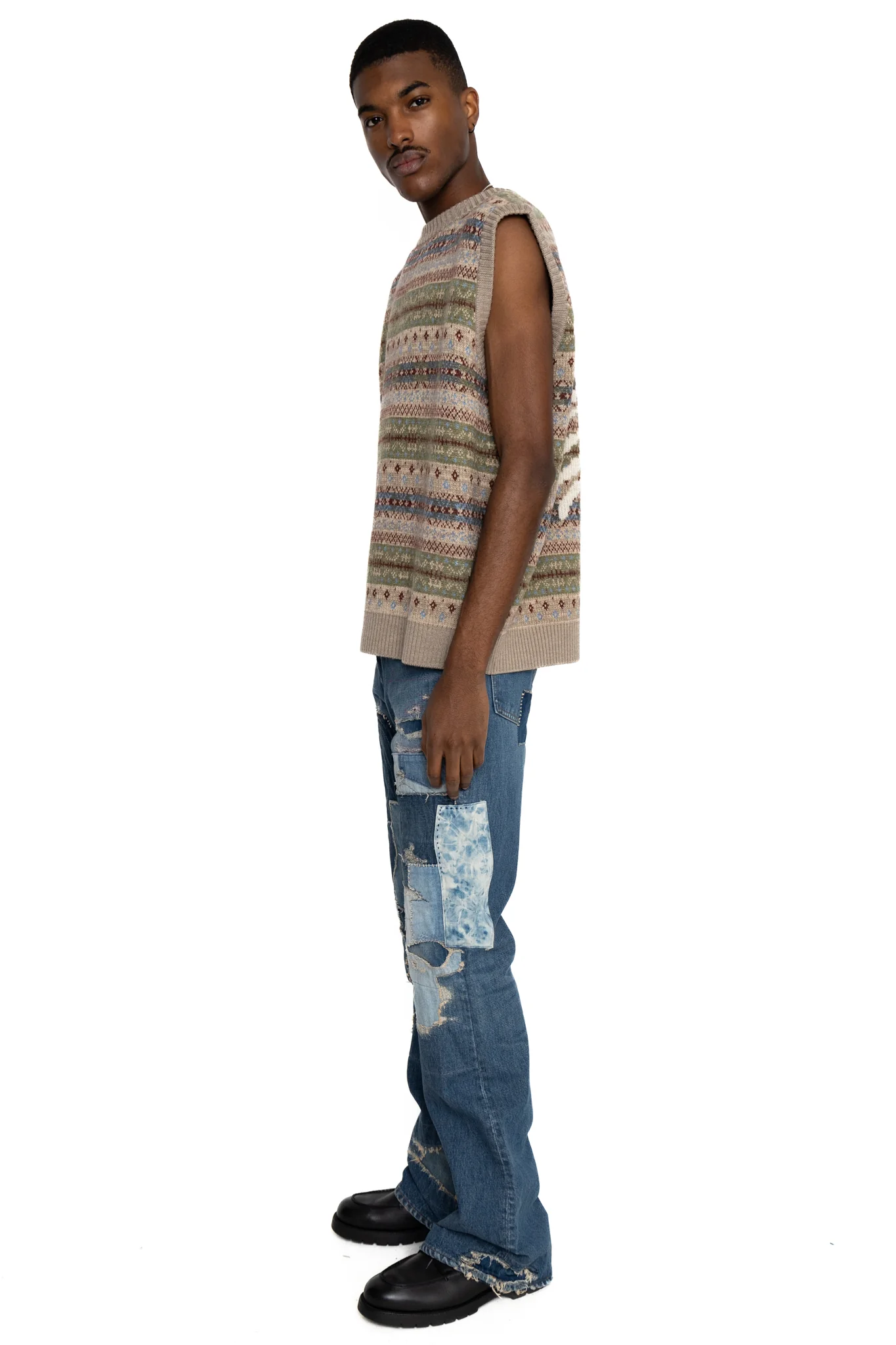 14oz Denim 5P RAT Flare Pants (CRAZY DIXIE Remake) - Image 4