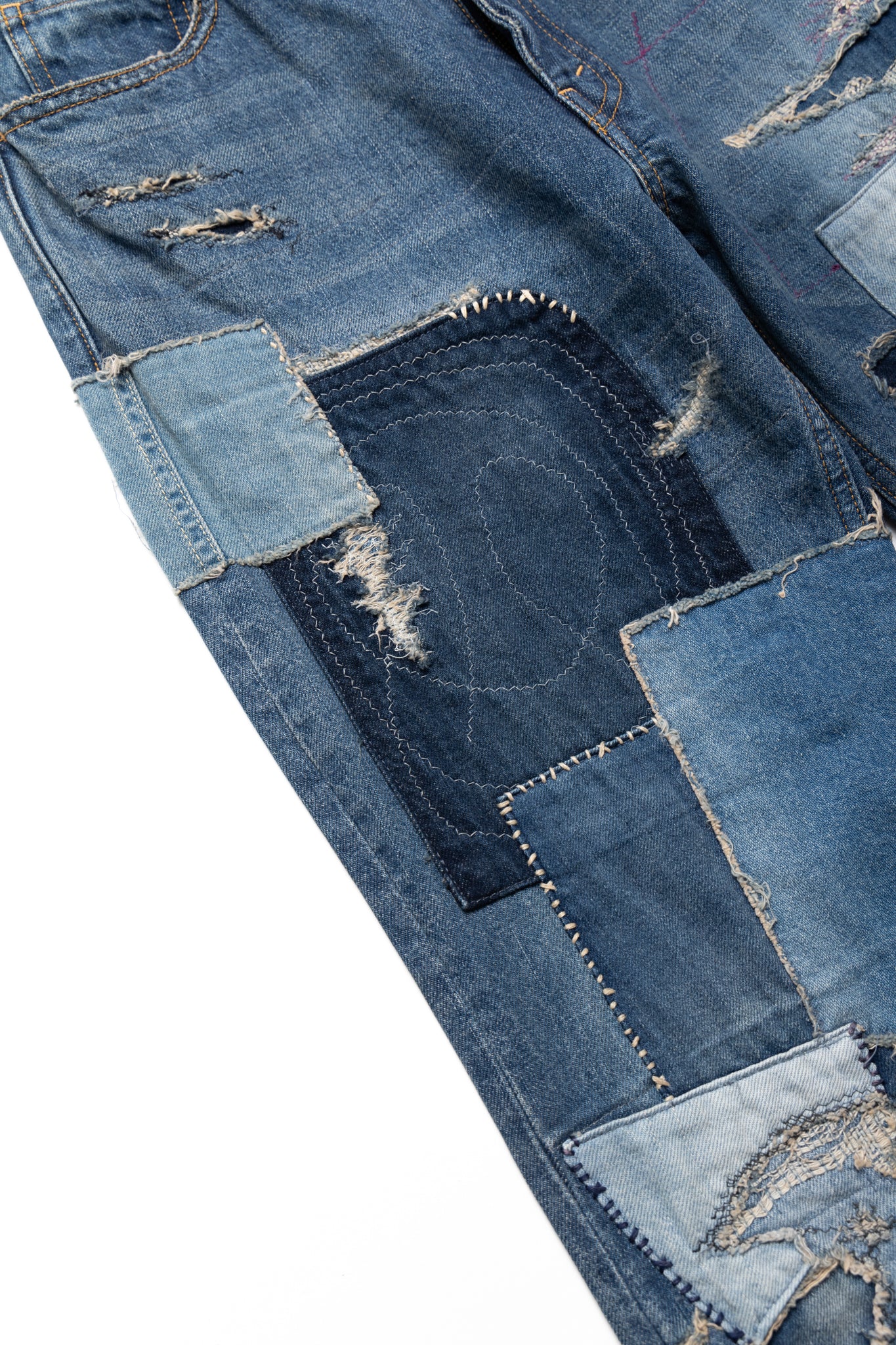 14oz Denim 5P RAT Flare Pants (CRAZY DIXIE Remake) - Image 7