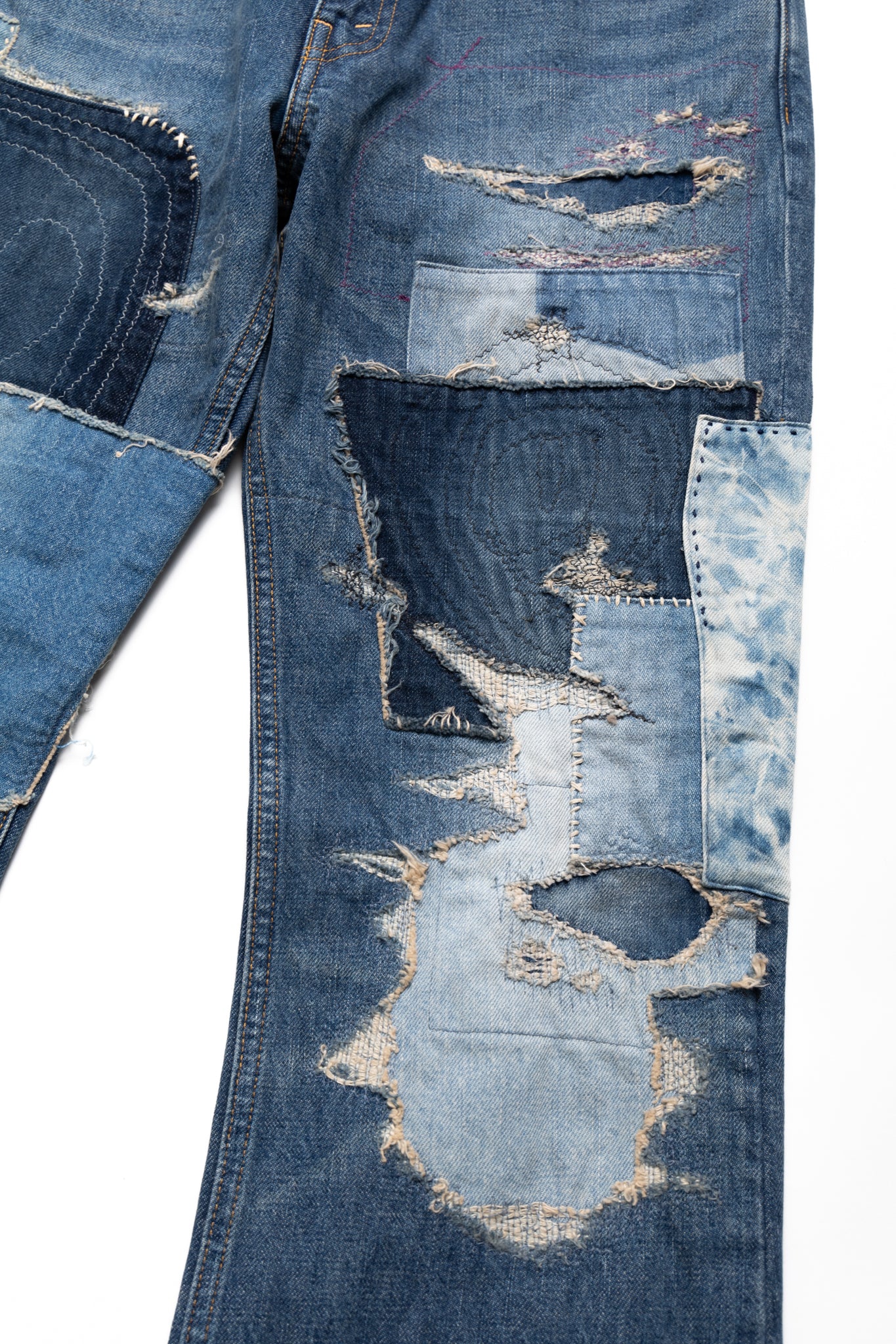 14oz Denim 5P RAT Flare Pants (CRAZY DIXIE Remake) - Image 8