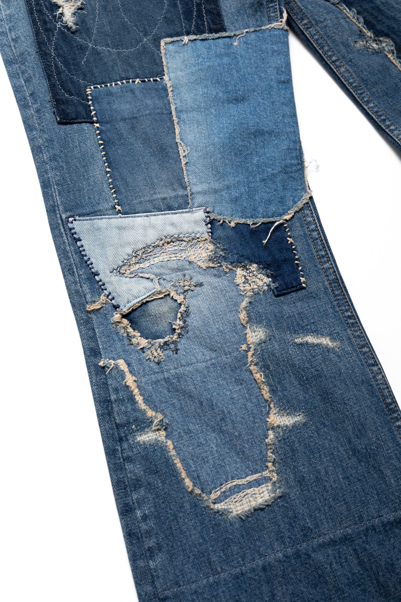 14oz Denim 5P RAT Flare Pants (CRAZY DIXIE Remake) - Image 9