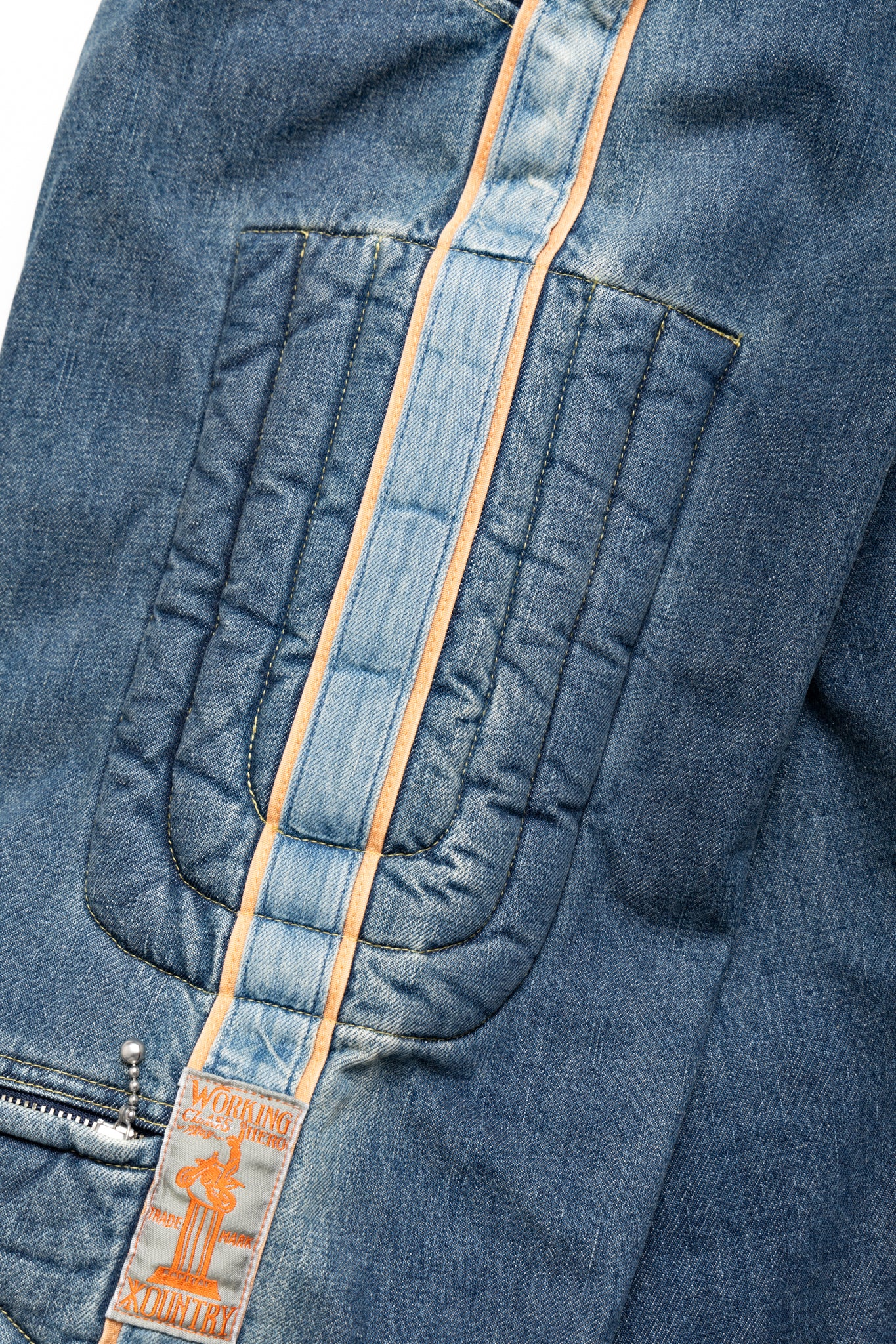 14oz Denim KOUNTRY Motocross Pants "TODOTERRENO" - Faded Indigo - Image 11