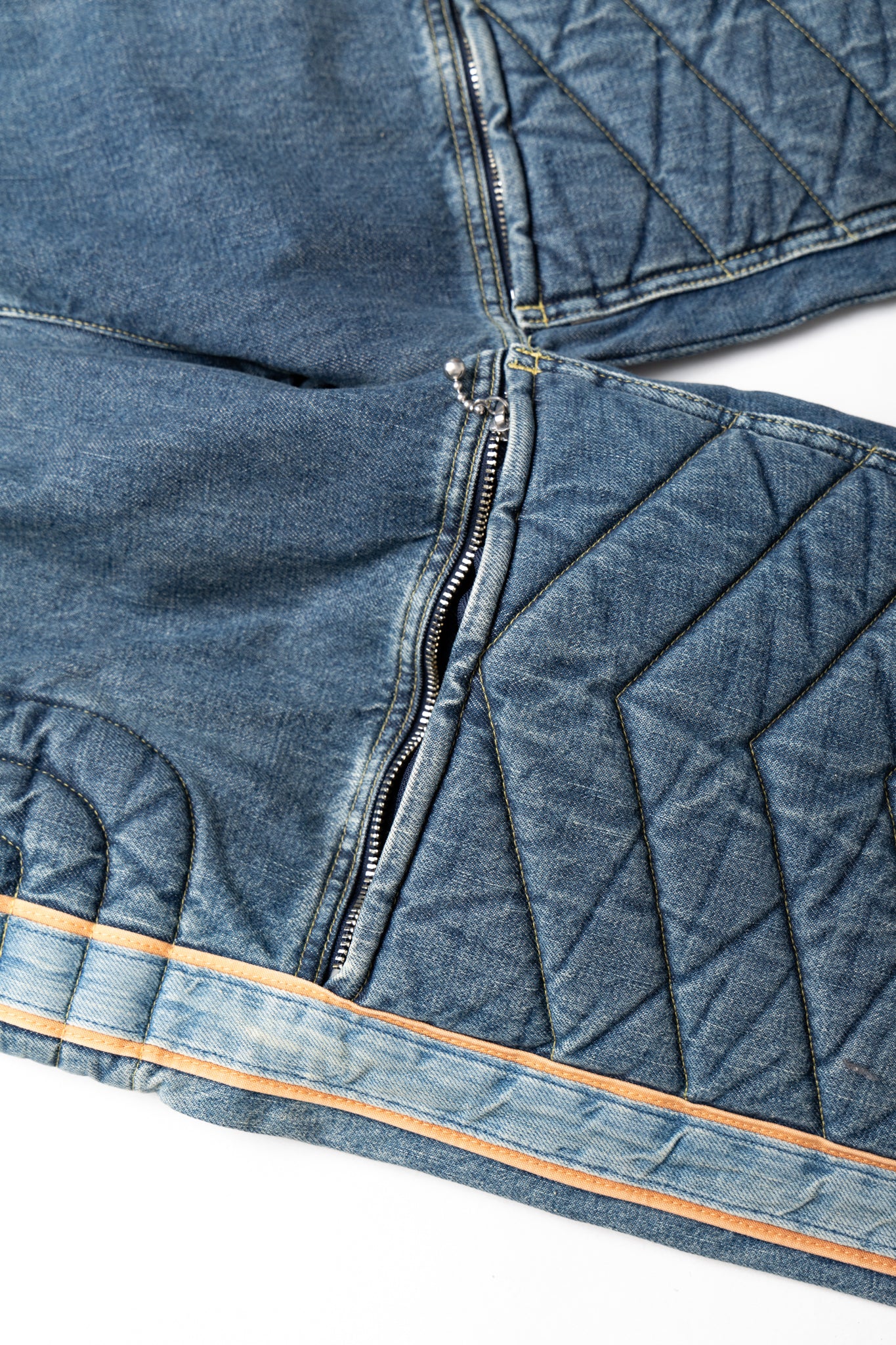 14oz Denim KOUNTRY Motocross Pants "TODOTERRENO" - Faded Indigo - Image 12