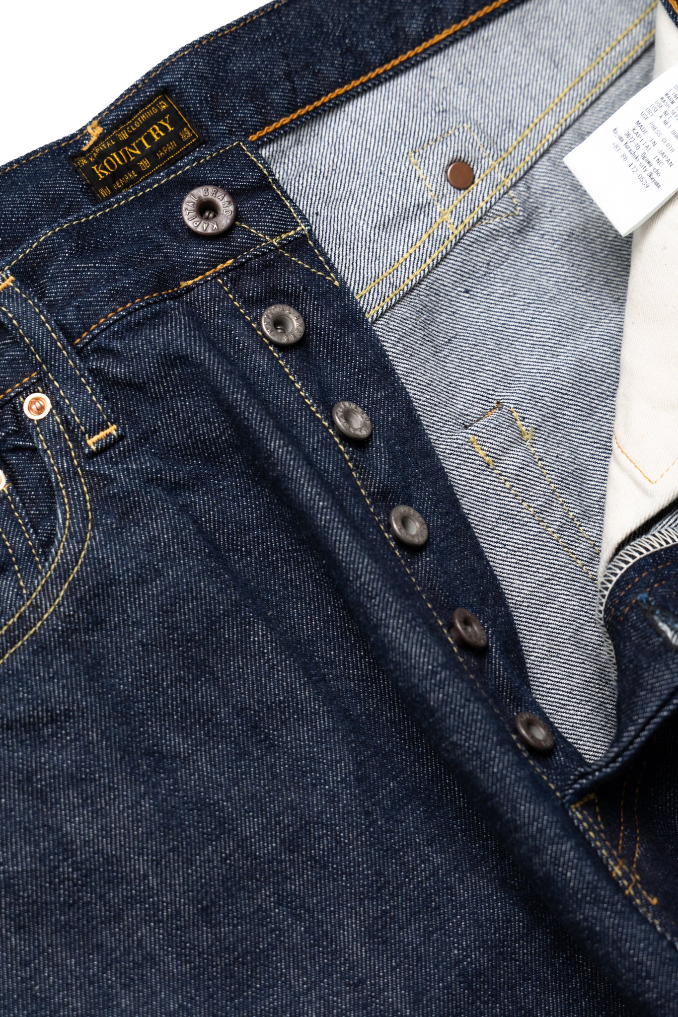 12.5oz Denim MEXICAN TUXEDO 5P OKAGILLY - Image 13