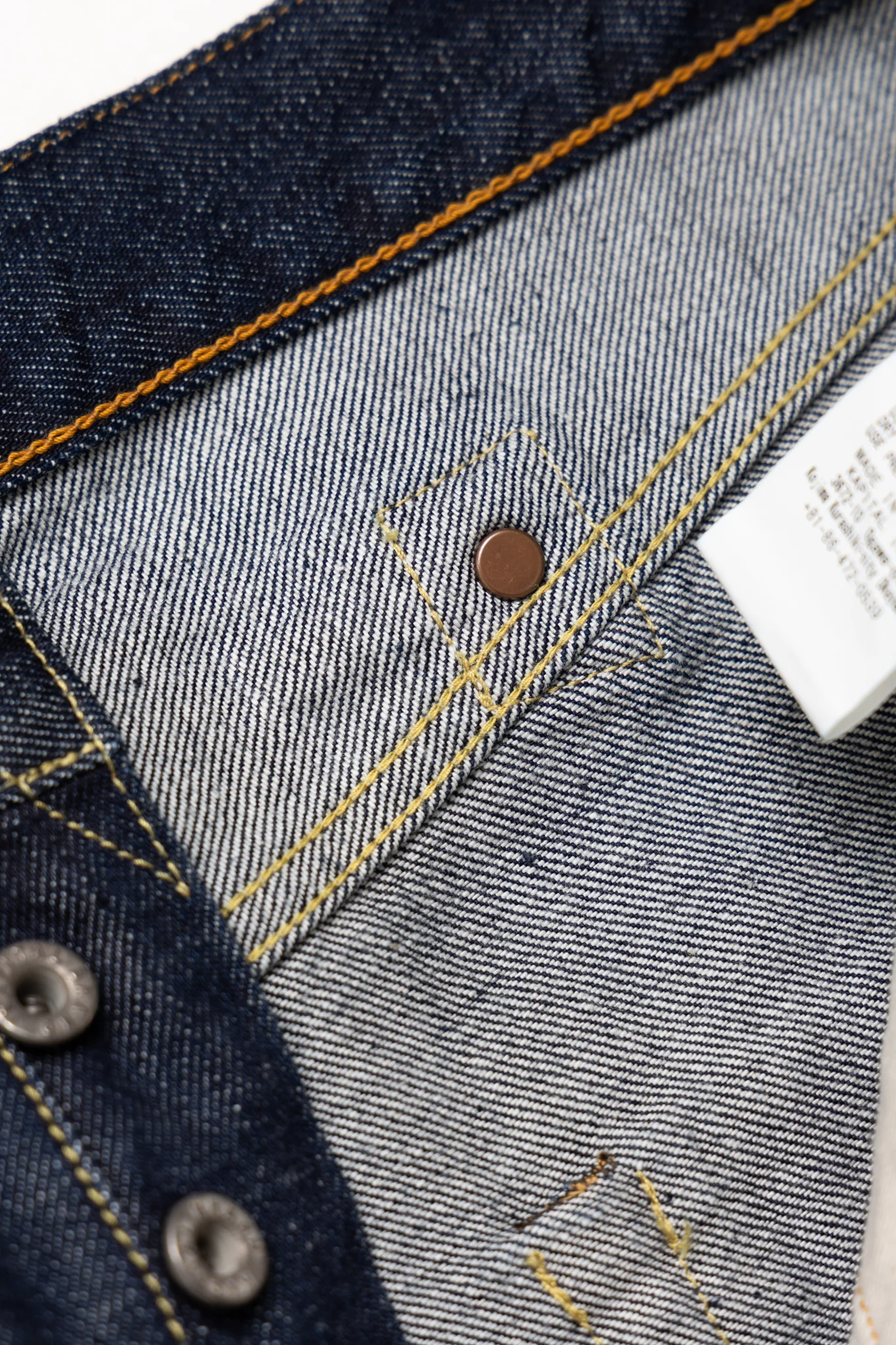 12.5oz Denim MEXICAN TUXEDO 5P OKAGILLY - Image 14