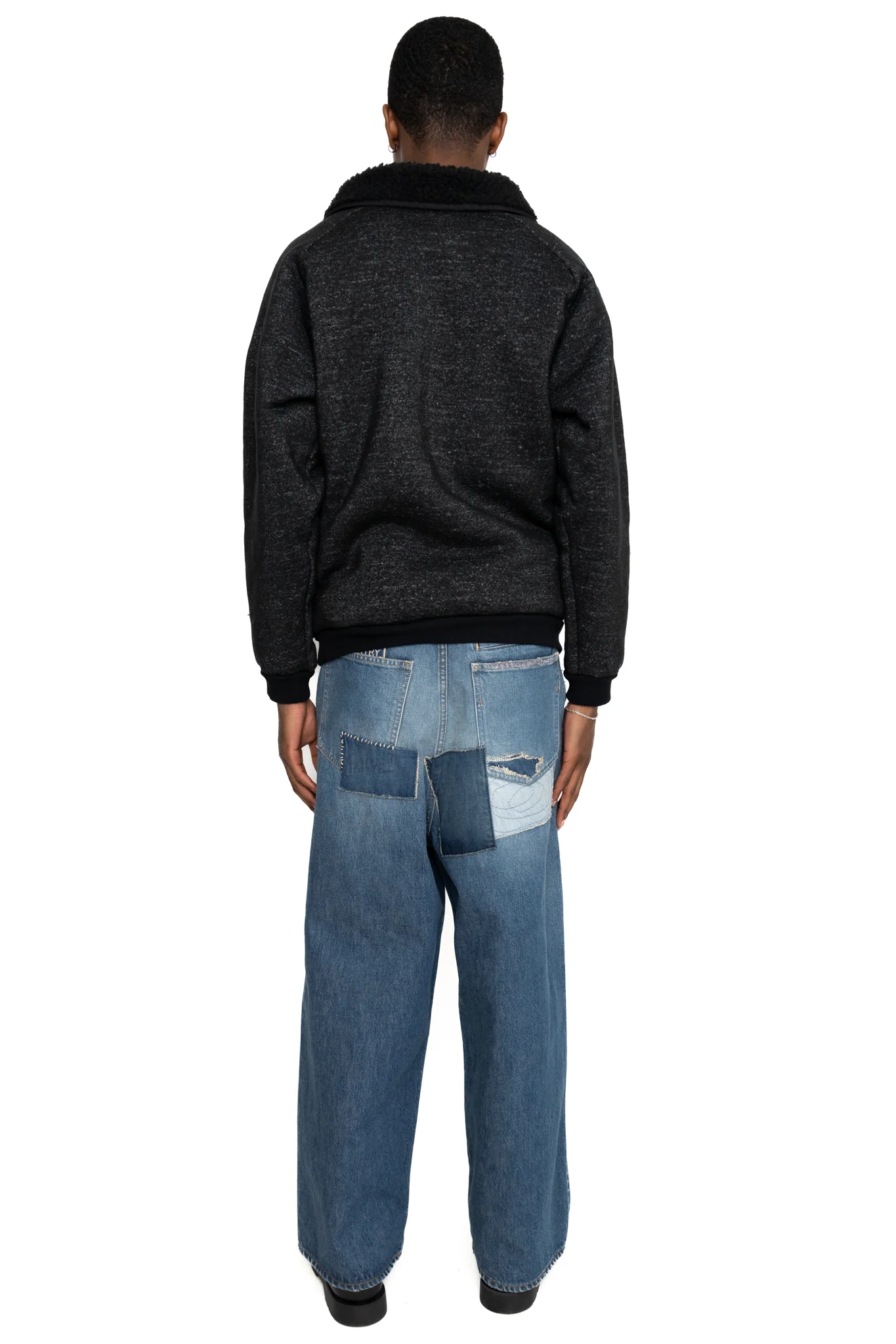 14oz Denim PORT Baggy Pants (HIPPIE Champetre Remake) - Image 5