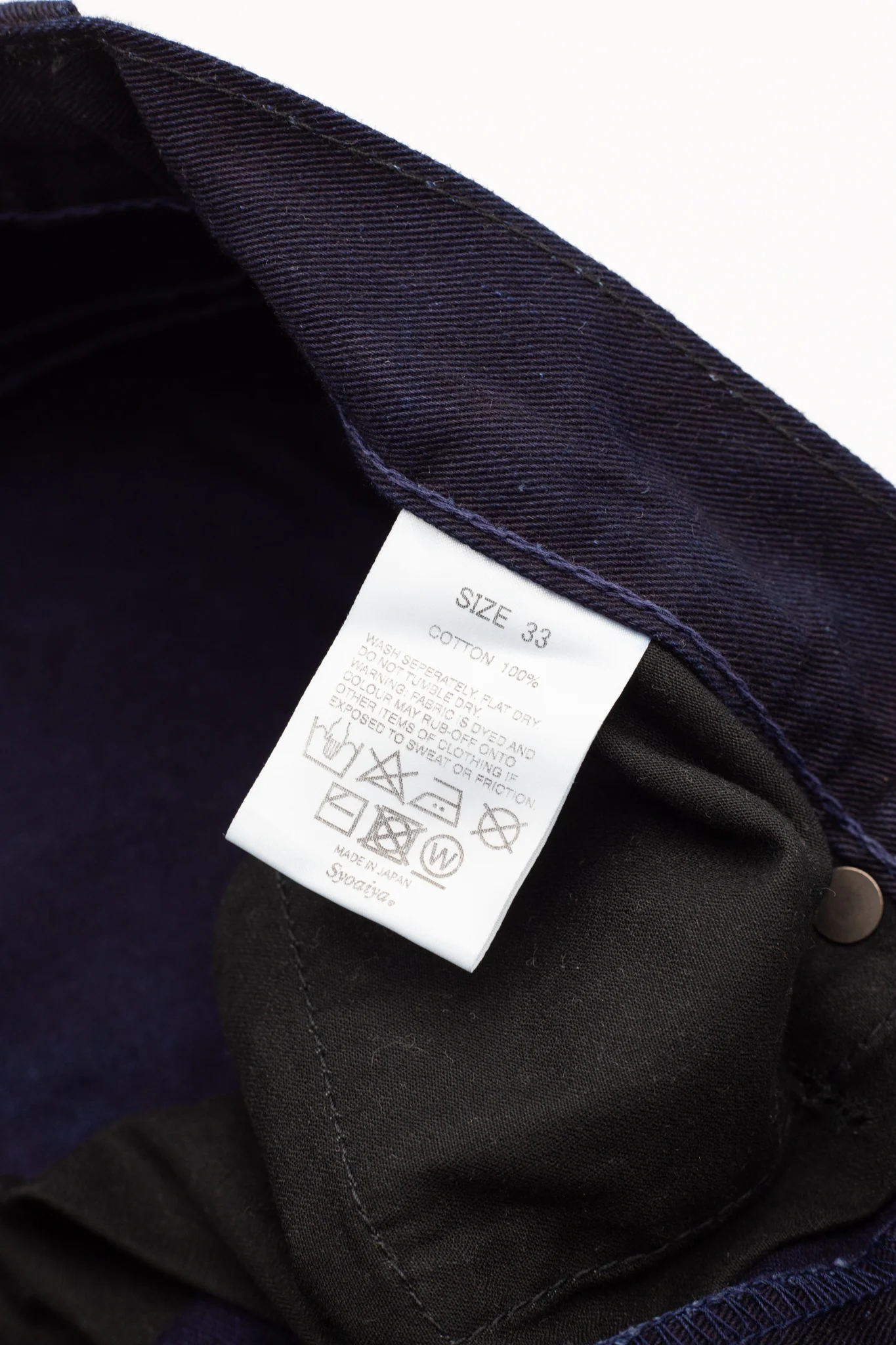 12oz Selvedge Chino 5-Pockets Relaxed Tapered - Indigo - Image 11