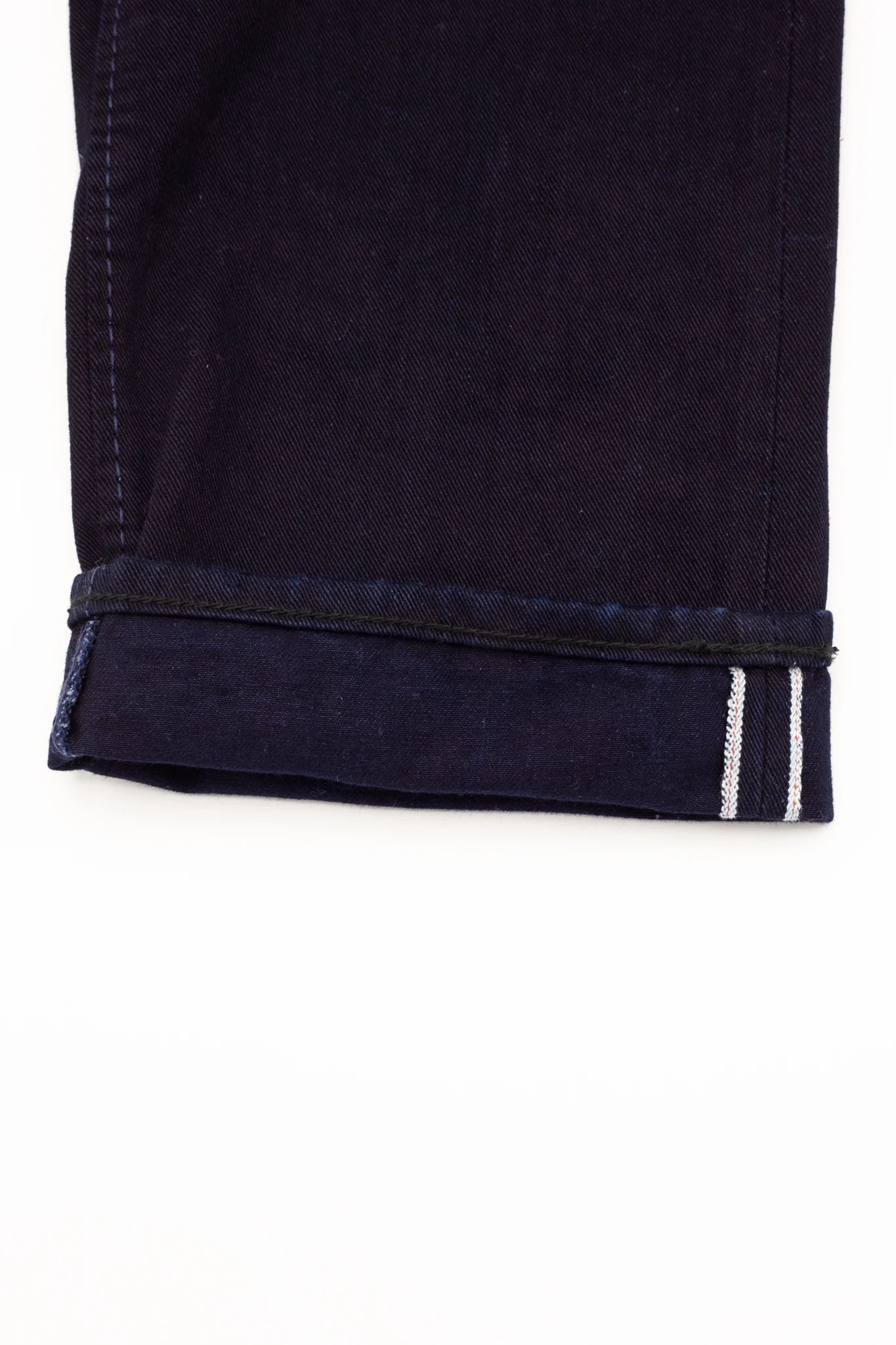 12oz Selvedge Chino 5-Pockets Relaxed Tapered - Indigo - Image 6