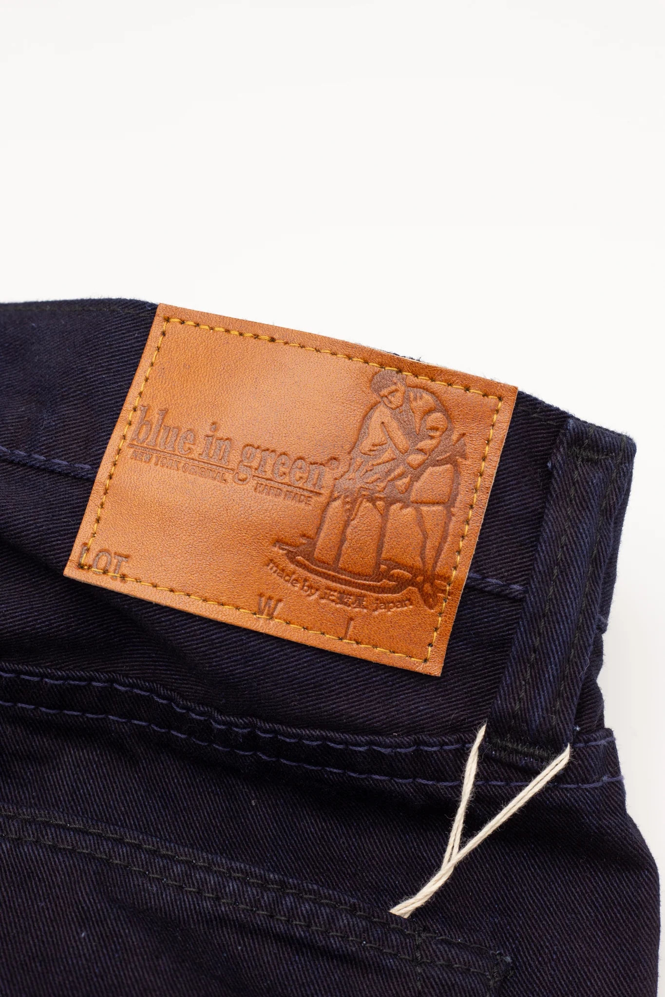 12oz Selvedge Chino 5-Pockets Relaxed Tapered - Indigo - Image 7
