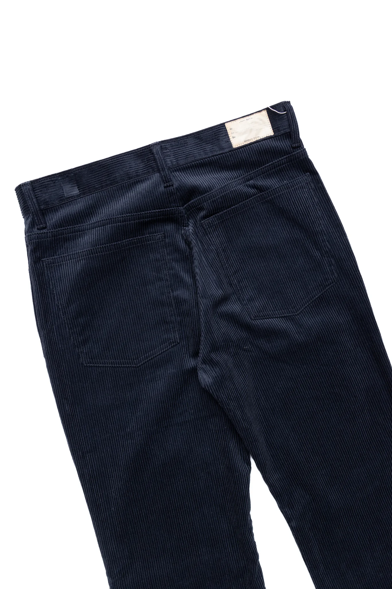 8W Corduroy 5P ZIPPER RAT Flare Pants - Black - Image 7