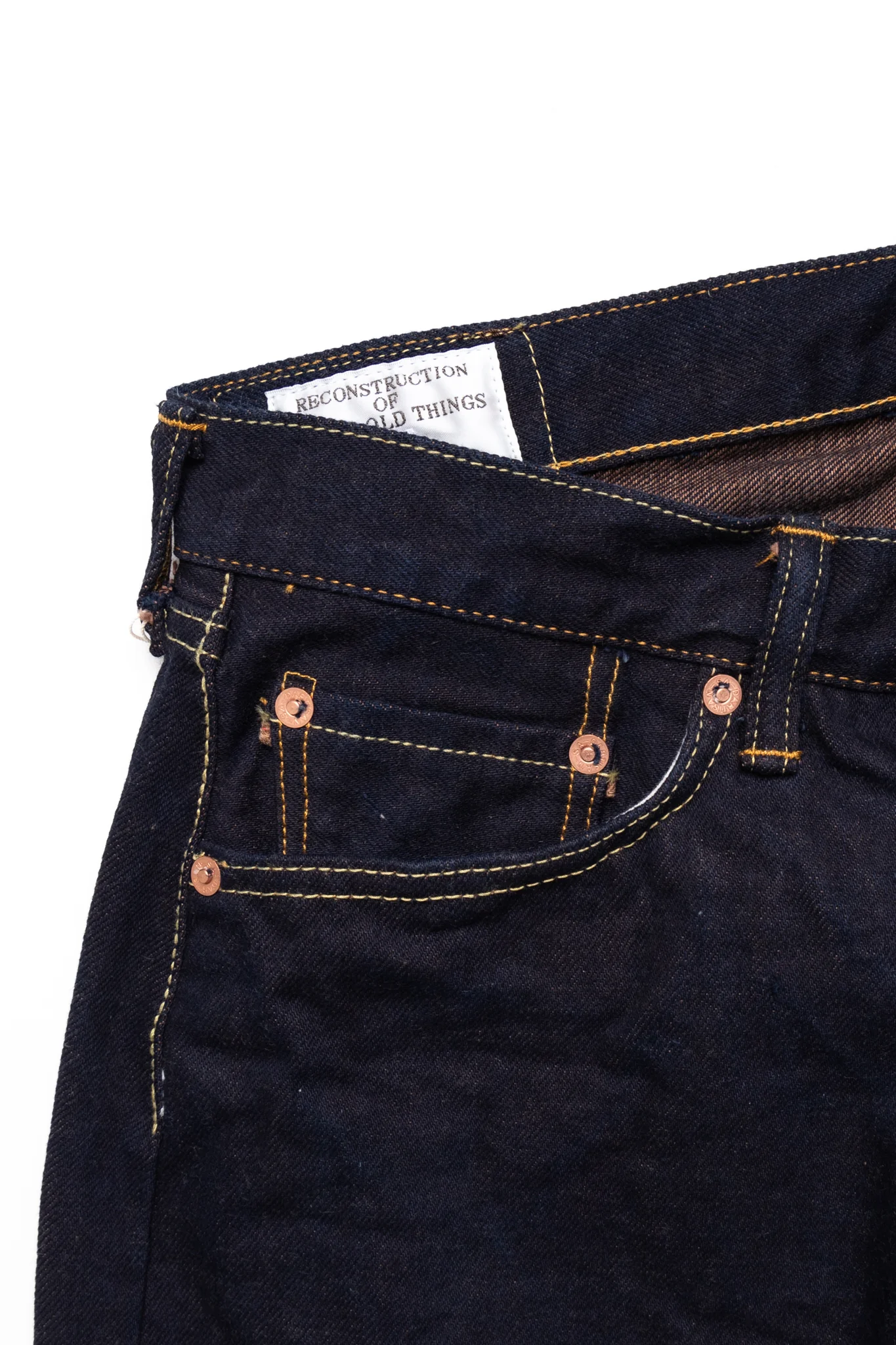 D1879S Ai Shibu Dyed Jeans Regular Straight - Image 11