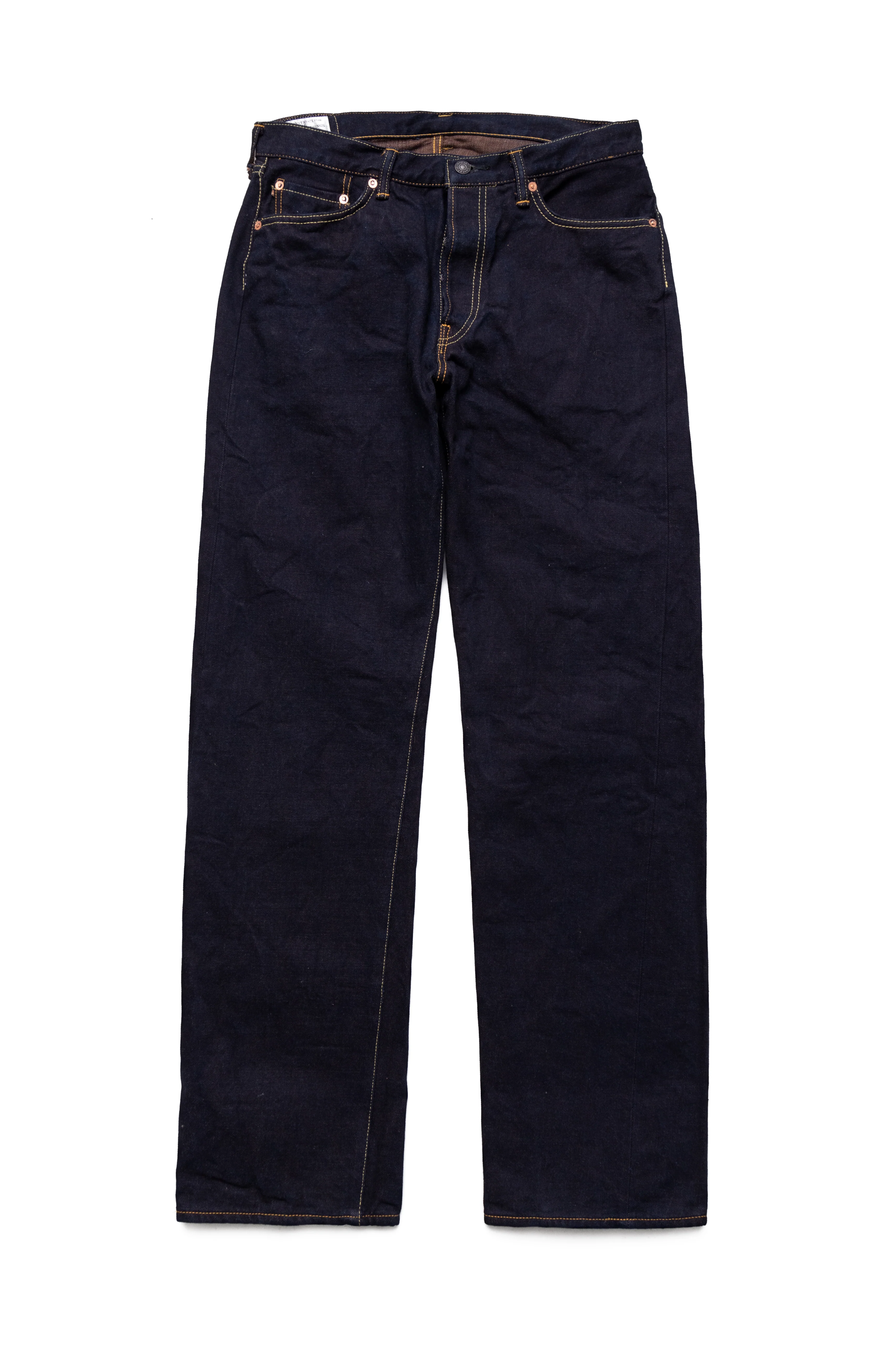 D1879S Ai Shibu Dyed Jeans Regular Straight - Image 3