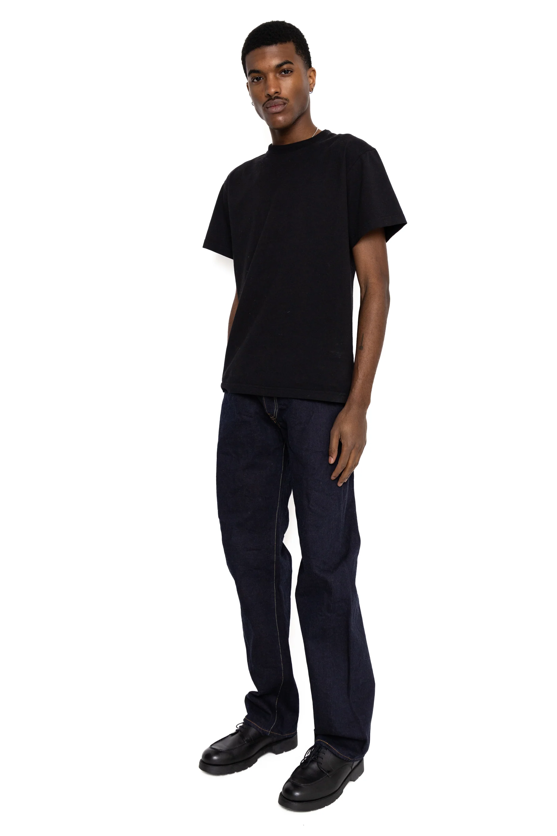 D1879S Ai Shibu Dyed Jeans Regular Straight - Image 4