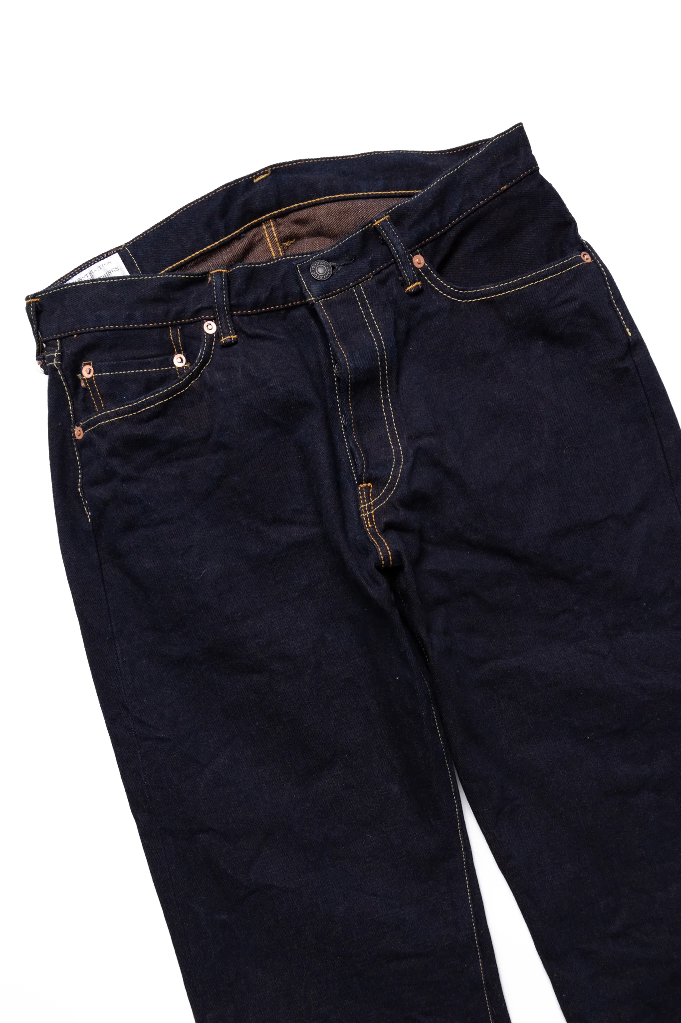 D1879S Ai Shibu Dyed Jeans Regular Straight - Image 8
