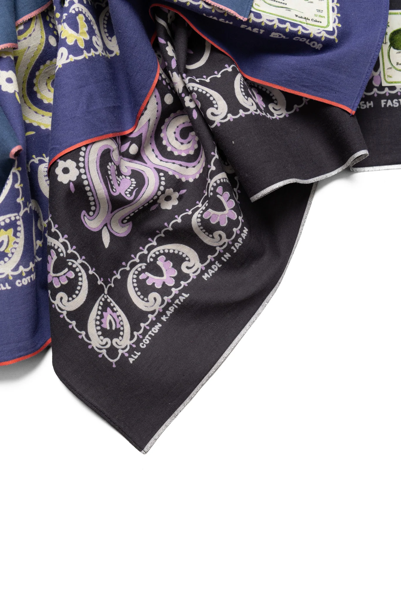 Fastcolor Selvedge Bandana (Paisley) 20x20 - Image 4