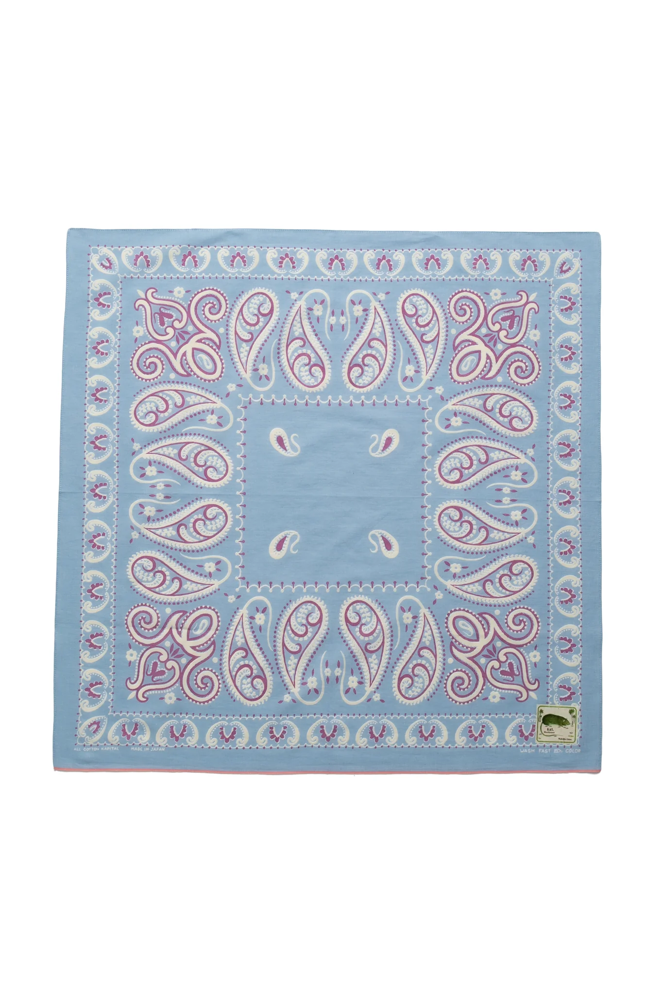 Fastcolor Selvedge Bandana (Paisley) 30x30 - Image 5