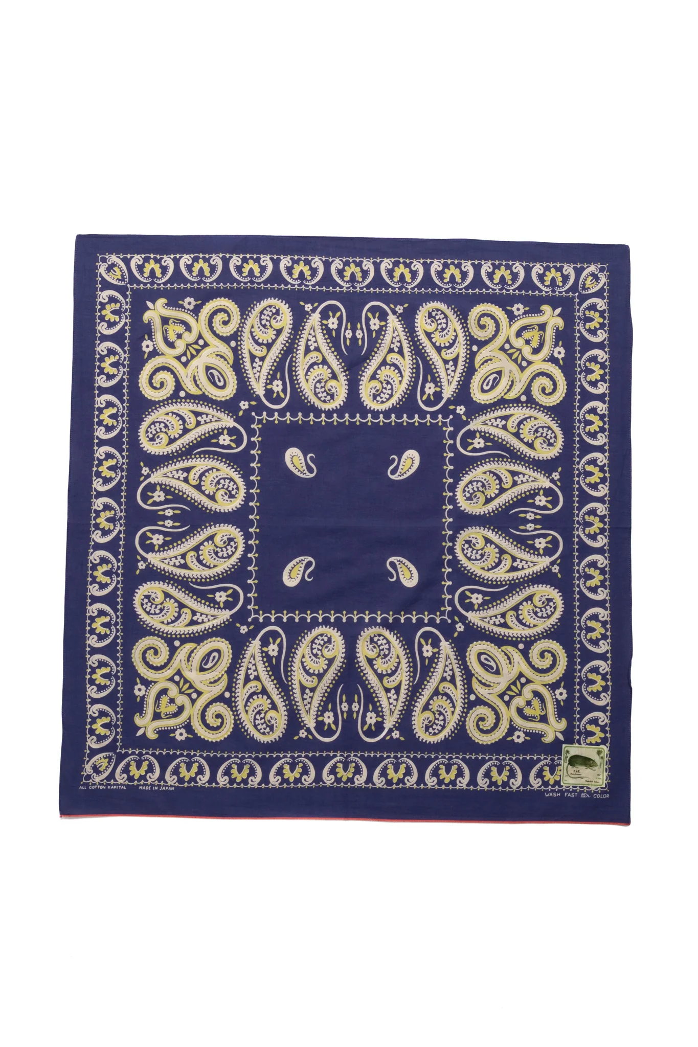 Fastcolor Selvedge Bandana (Paisley) 30x30 - Image 7