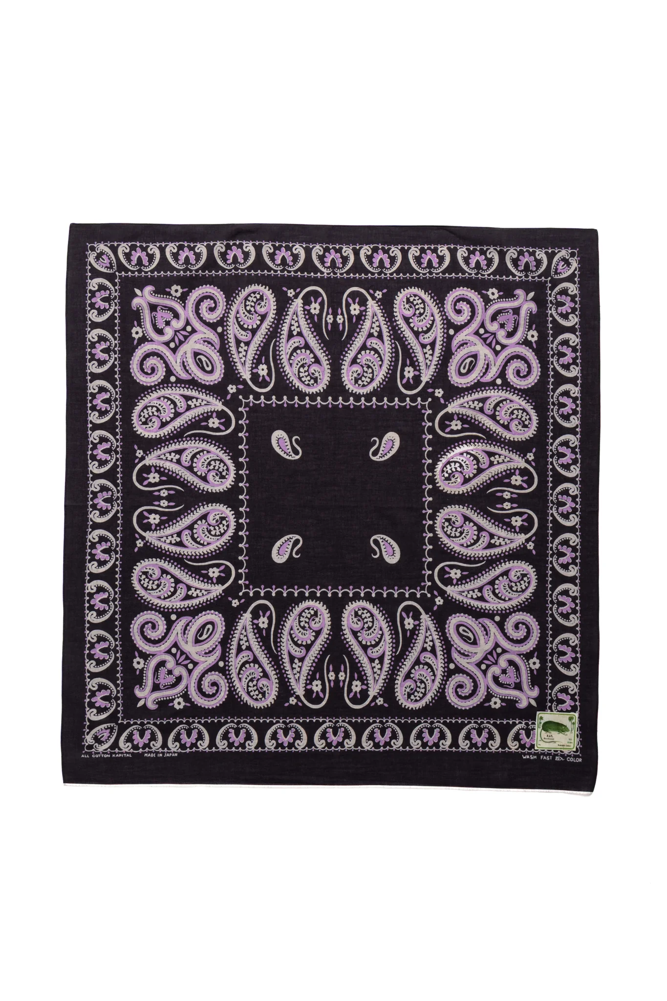 Fastcolor Selvedge Bandana (Paisley) 30x30 - Image 8