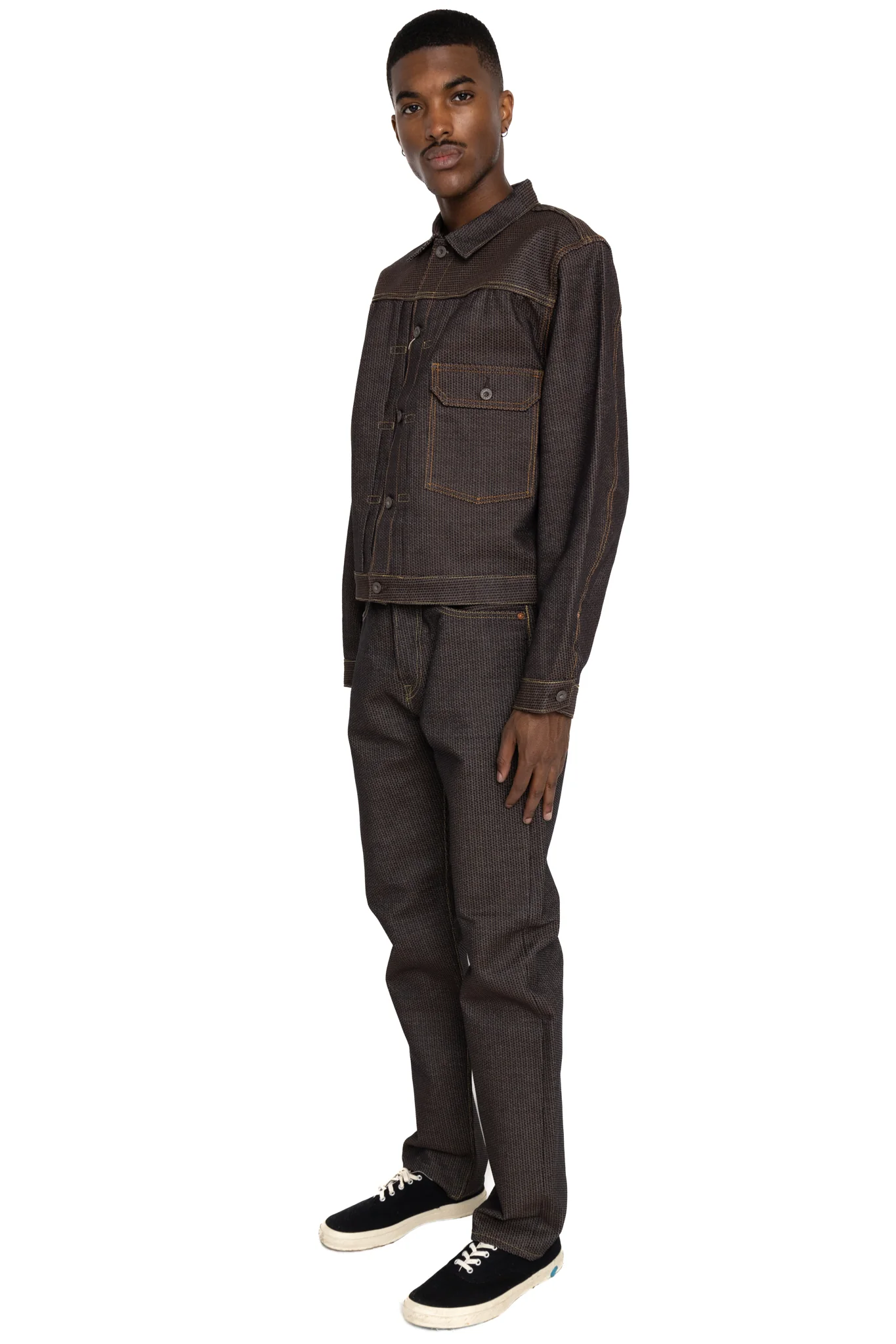 Century Denim 5P MONKEY CISCO- Kakishibu (N5S) - Image 4