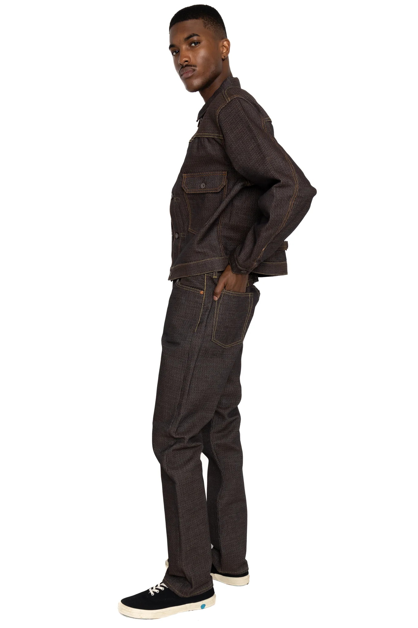 Century Denim 5P MONKEY CISCO- Kakishibu (N5S) - Image 5