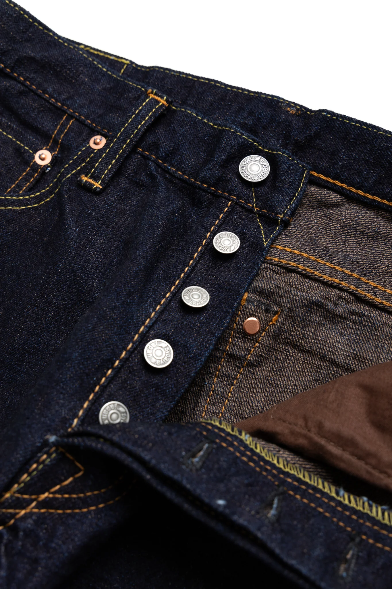 OG-019 14oz Organic Cotton x Recycled Cotton Relaxed Tapered BIG Exclusive Version - Image 11