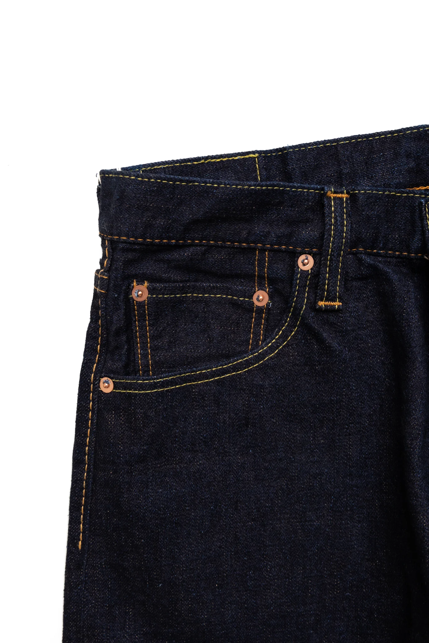 OG-019 14oz Organic Cotton x Recycled Cotton Relaxed Tapered BIG Exclusive Version - Image 15