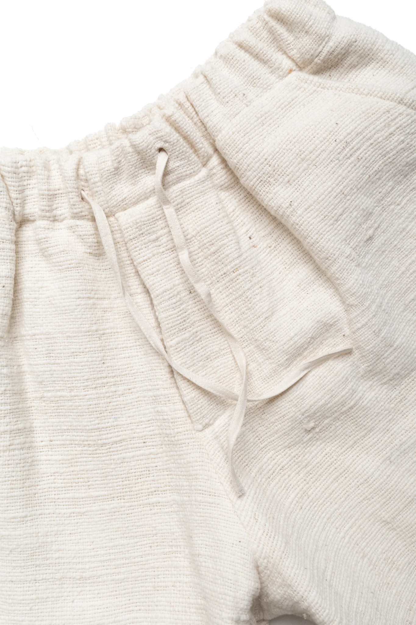 Organic Cotton Shorts - Ecru - Image 7