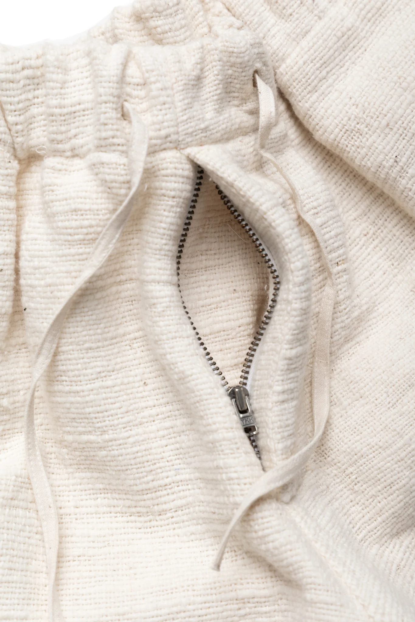 Organic Cotton Shorts - Ecru - Image 8