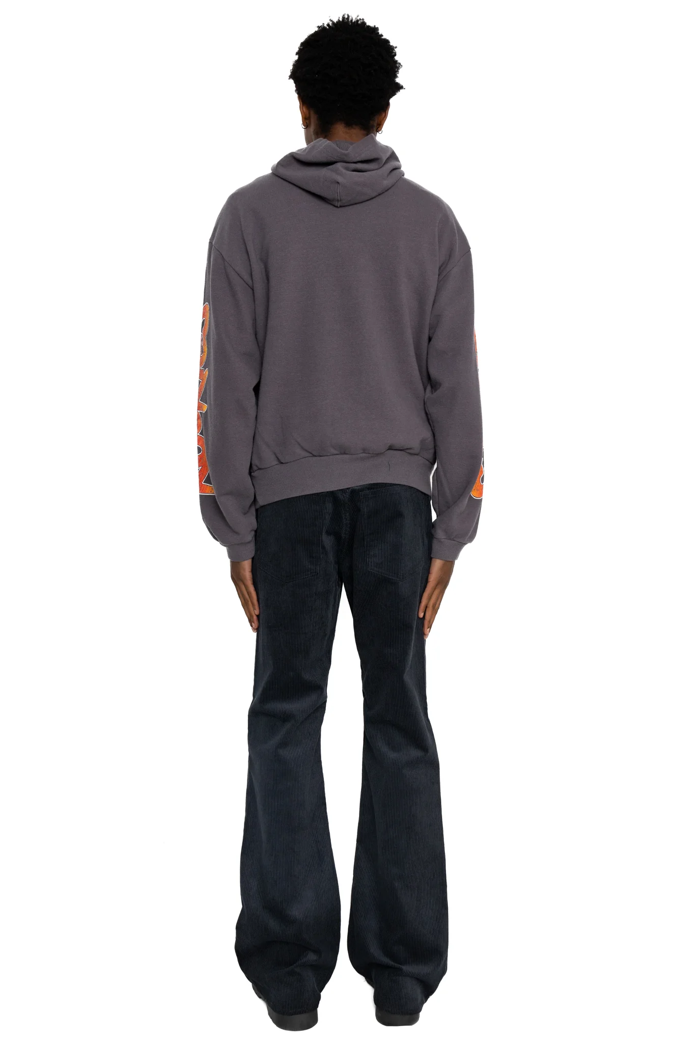 SWT Knit Hoodie (BUSTER PECKISH RAINBOWY) -Ink Black - Image 4