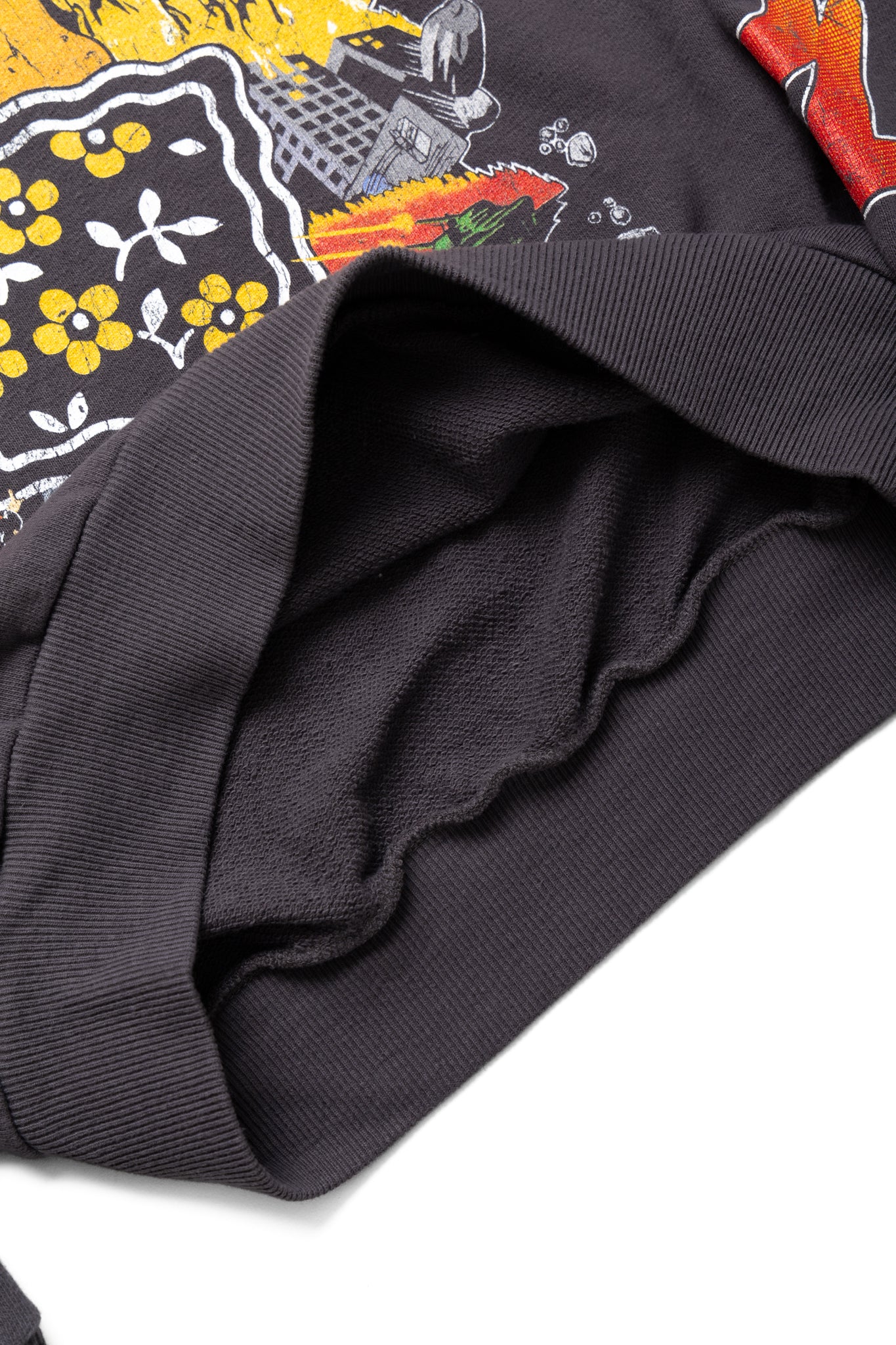 SWT Knit Hoodie (BUSTER PECKISH RAINBOWY) -Ink Black - Image 7