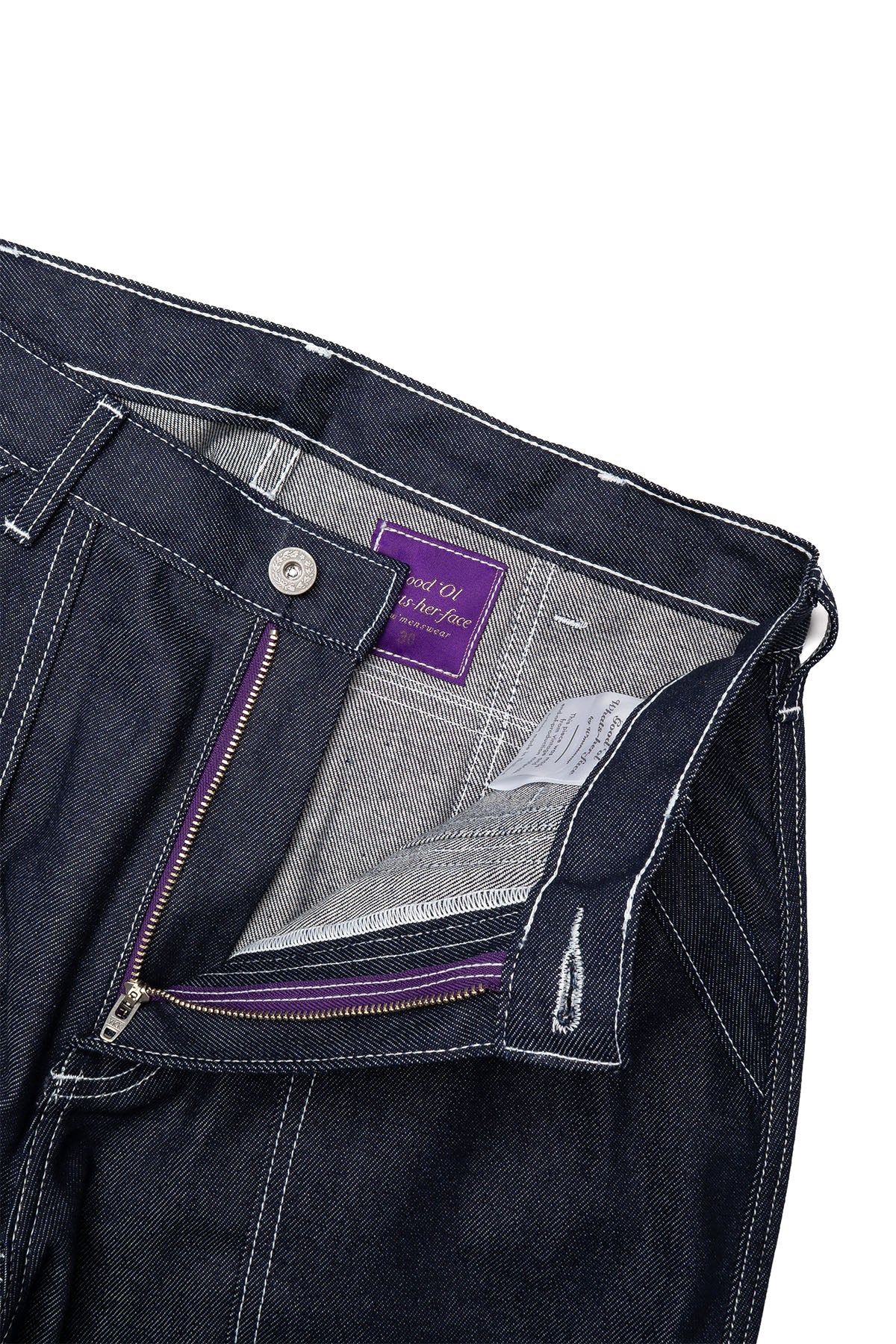 Unisex Freedom Fatigue Trouser - Denim - Image 4