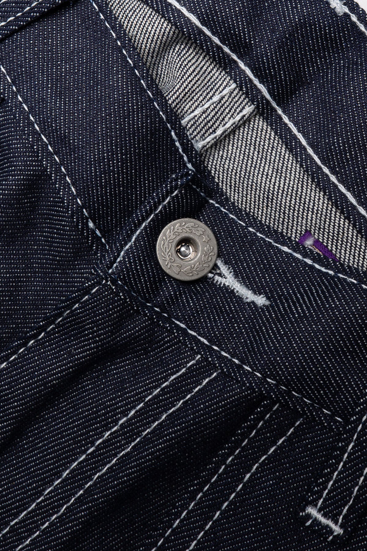 Unisex Freedom Fatigue Trouser - Denim - Image 5