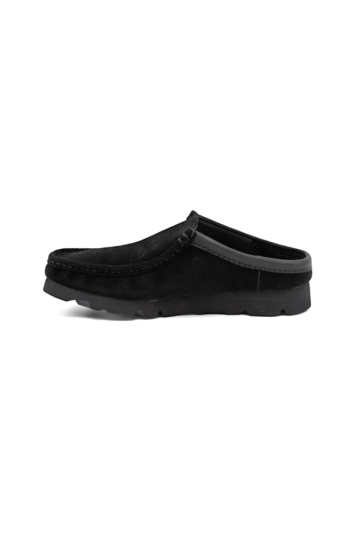 Wallabee Slip - Black Suede - Image 4