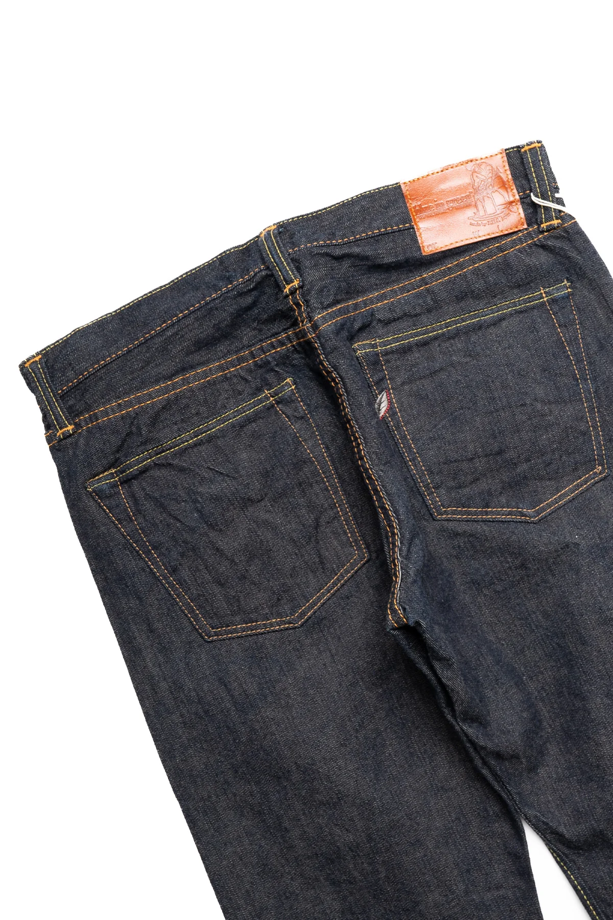 XX-011 Slim Tapered Jeans Blue In Green Exclusive Version - Image 3