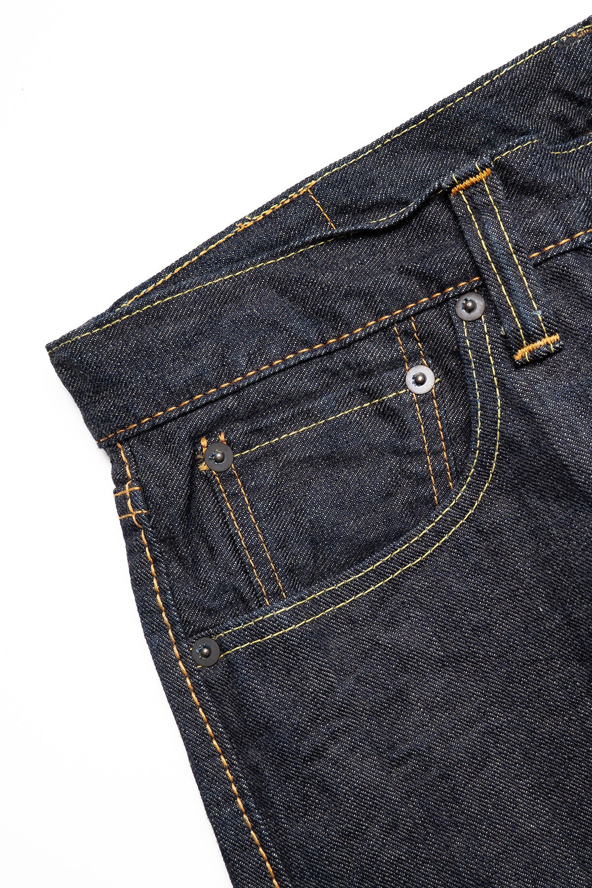 XX-011 Slim Tapered Jeans Blue In Green Exclusive Version - Image 9