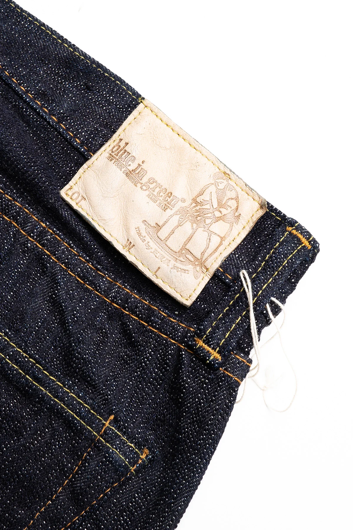 XX-013 Slim Tapered Jeans Blue In Green Exclusive Version - Image 5